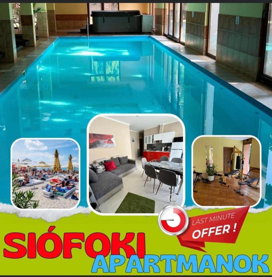 Dorina Wellness Apartamento Siófok Exterior foto